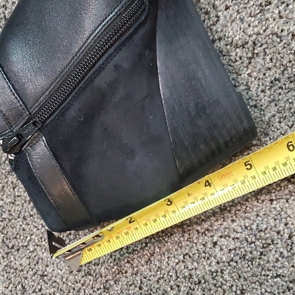 Vionic Women Shasta Ankle Leather Wedge Boots shoes sz 7 - Picture 16 of 16